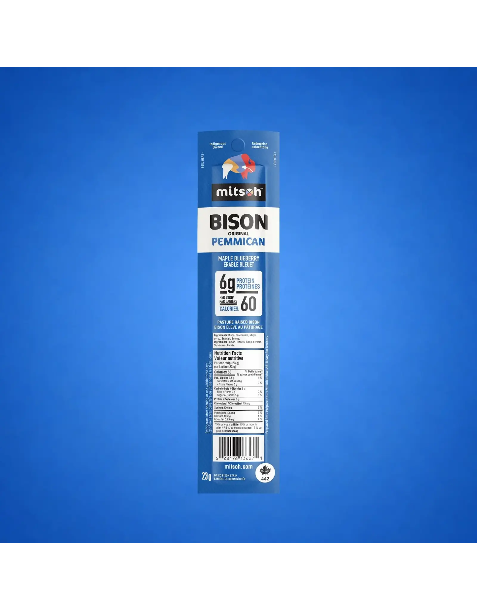 Mitsoh Original Blueberry Bison Pemmican
