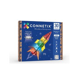 Connetix Light Up Rocket Pack 30pc