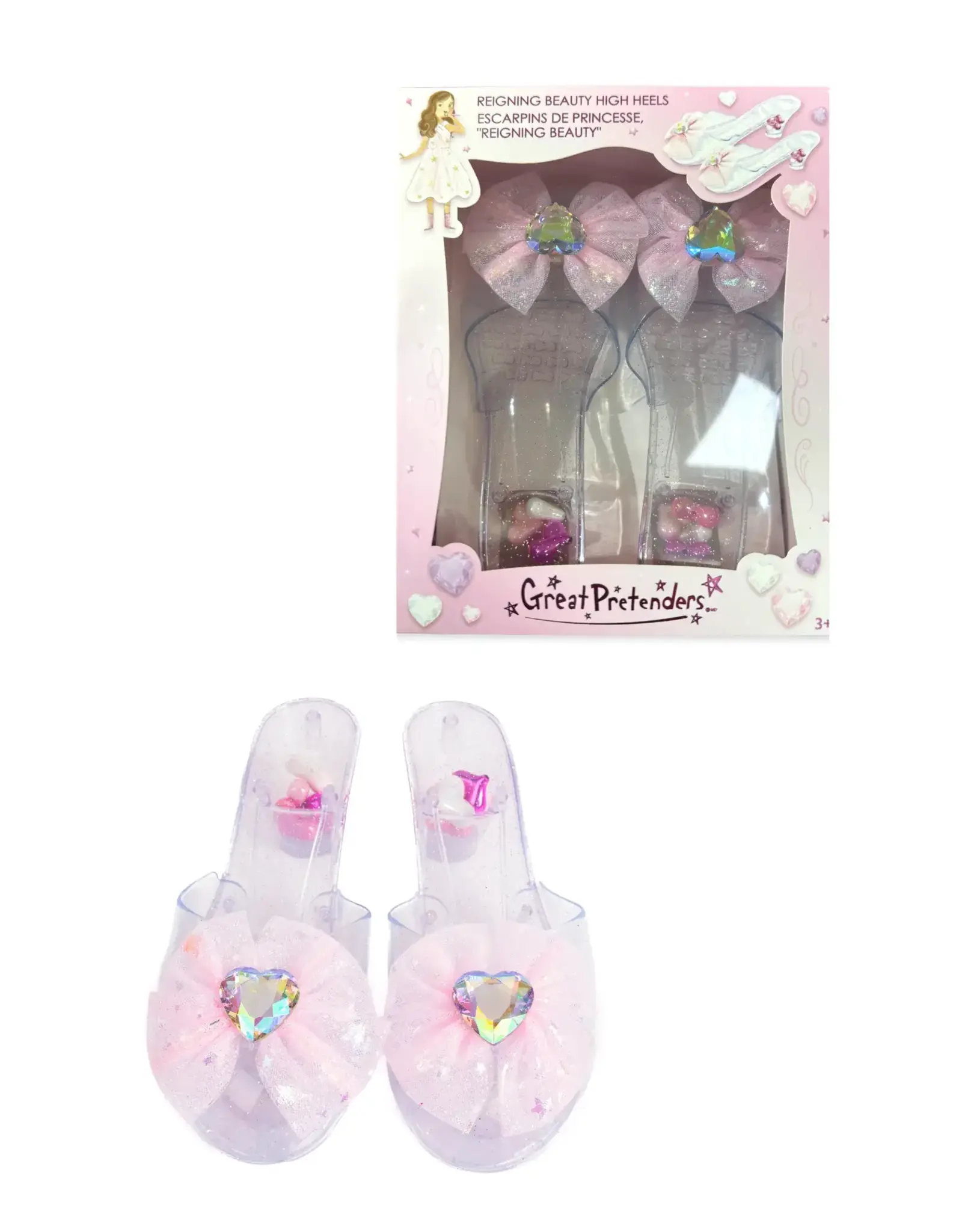 Great Pretenders Reigning Beauty High Heels, Pink