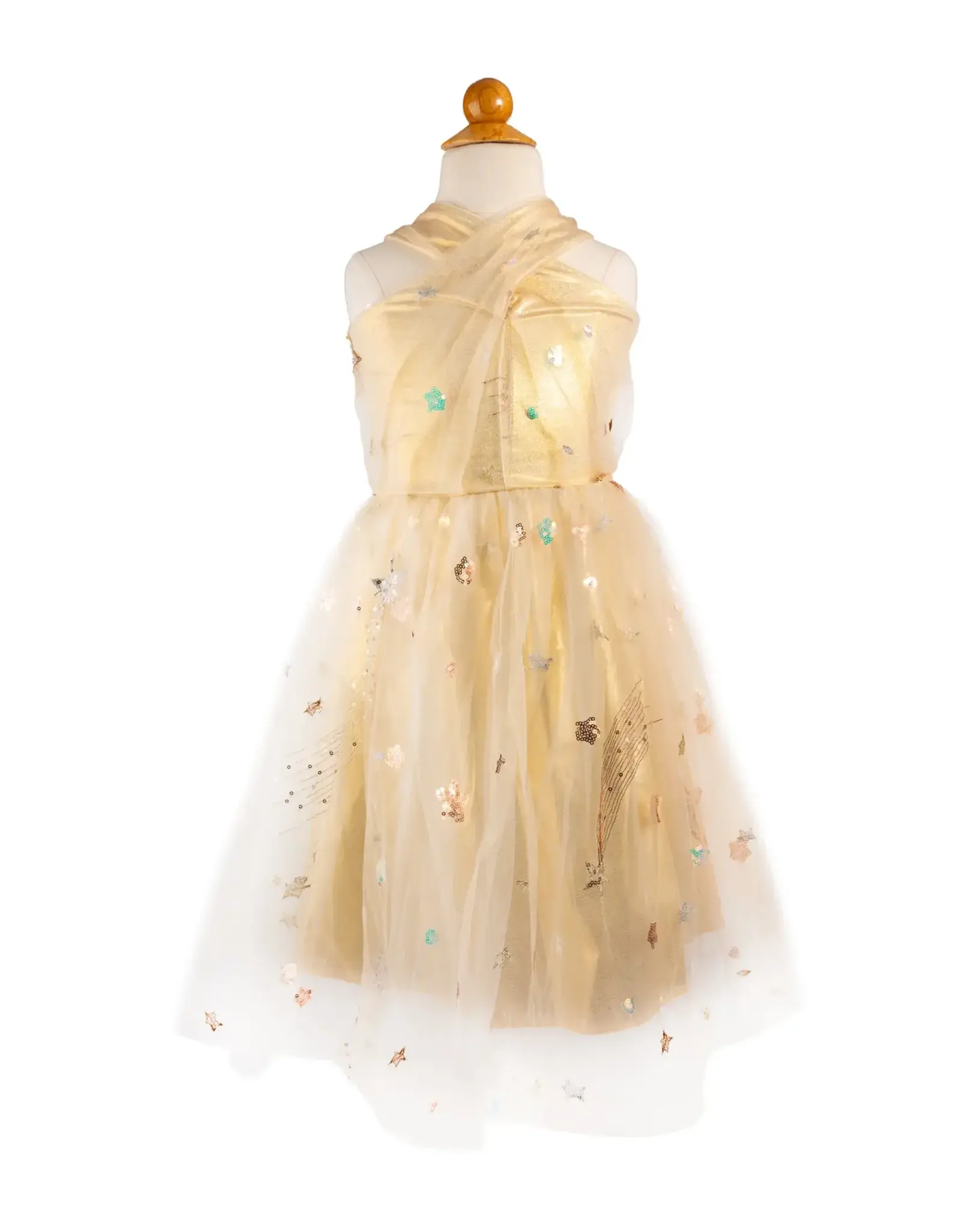 Great Pretenders Silver and Gold Eras Dress, Size 5/6
