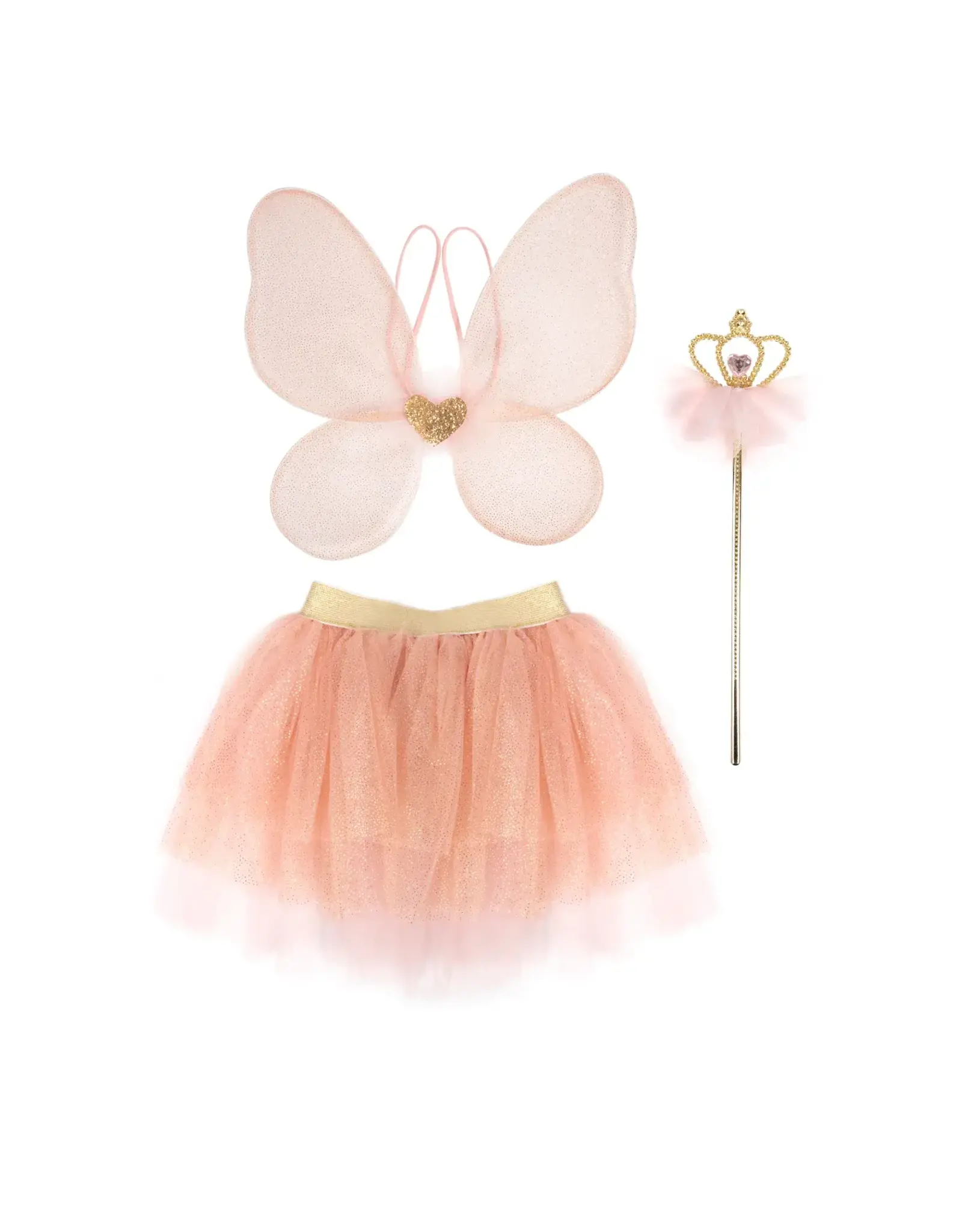 Great Pretenders Royal Fairy Princess Skirt Set - Pink, Size 4/6