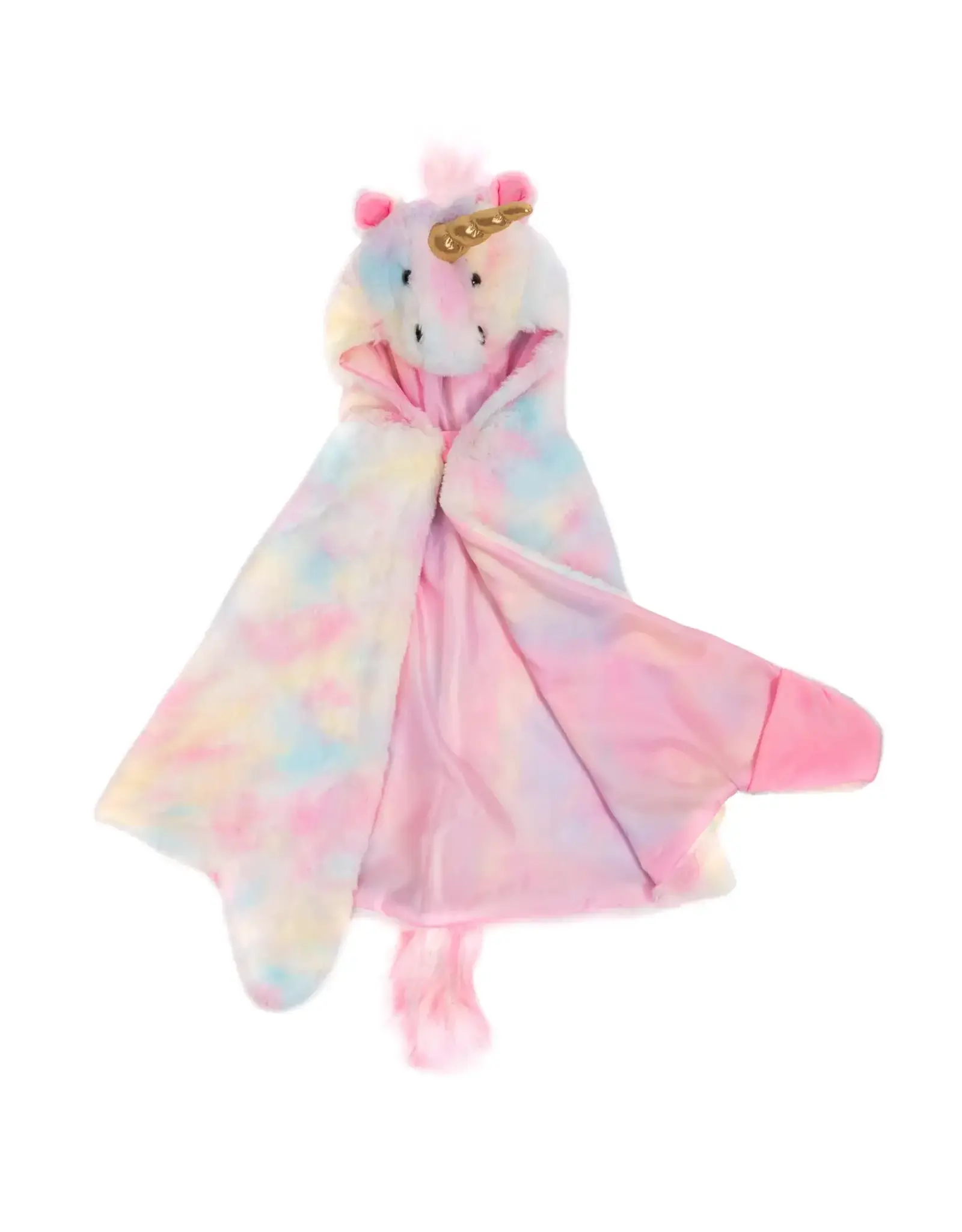 Great Pretenders Rainbow Unicorn Cuddle Cape, Size 2/3