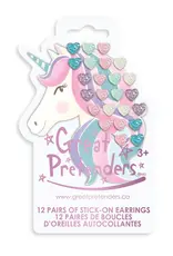 Great Pretenders Rhinestone Royalty Stick On Earrings
