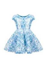 Great Pretenders Sequins Concert Queen Dress Blue, Size 5/6