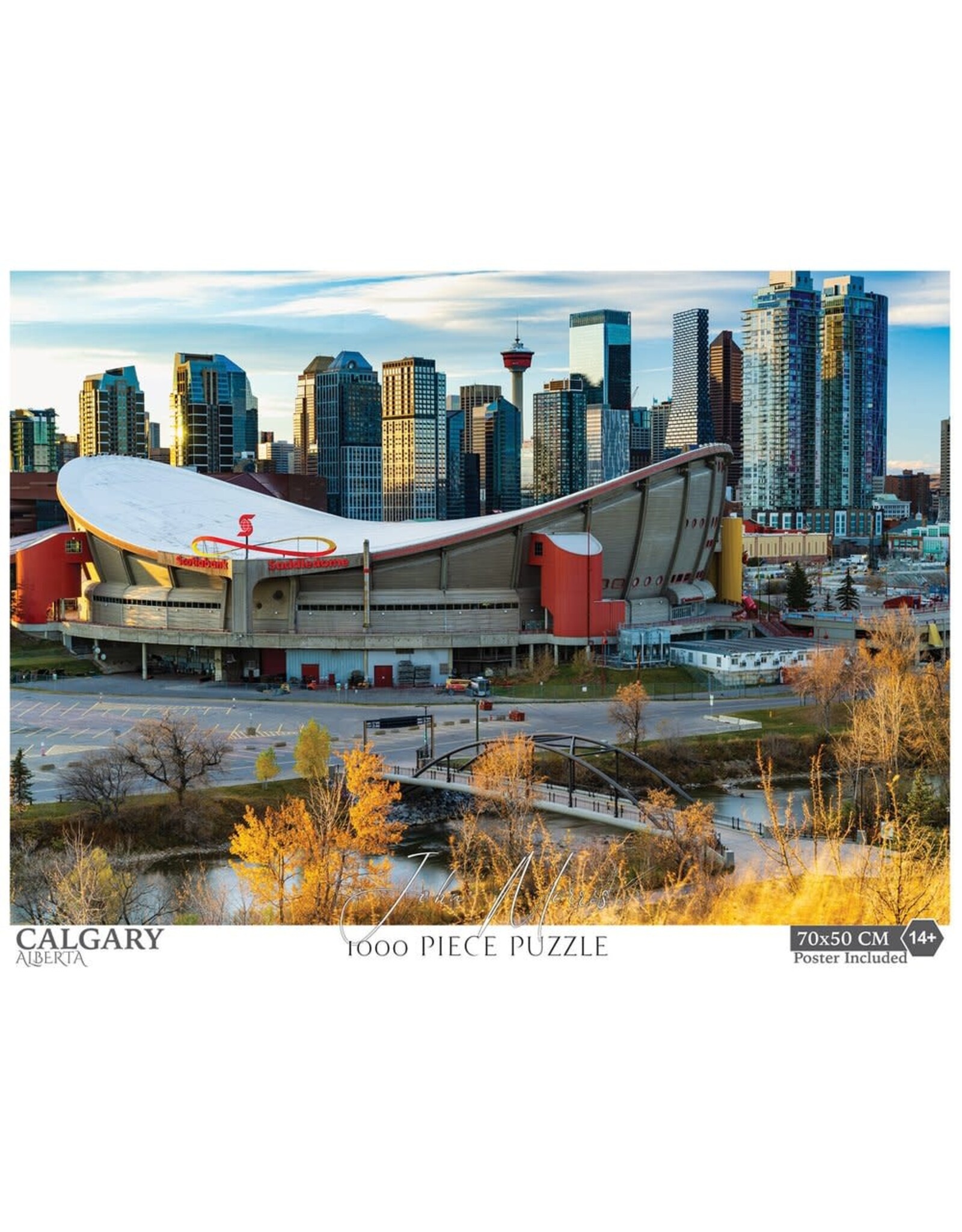 Calgary, Alberta Puzzle 1000pc