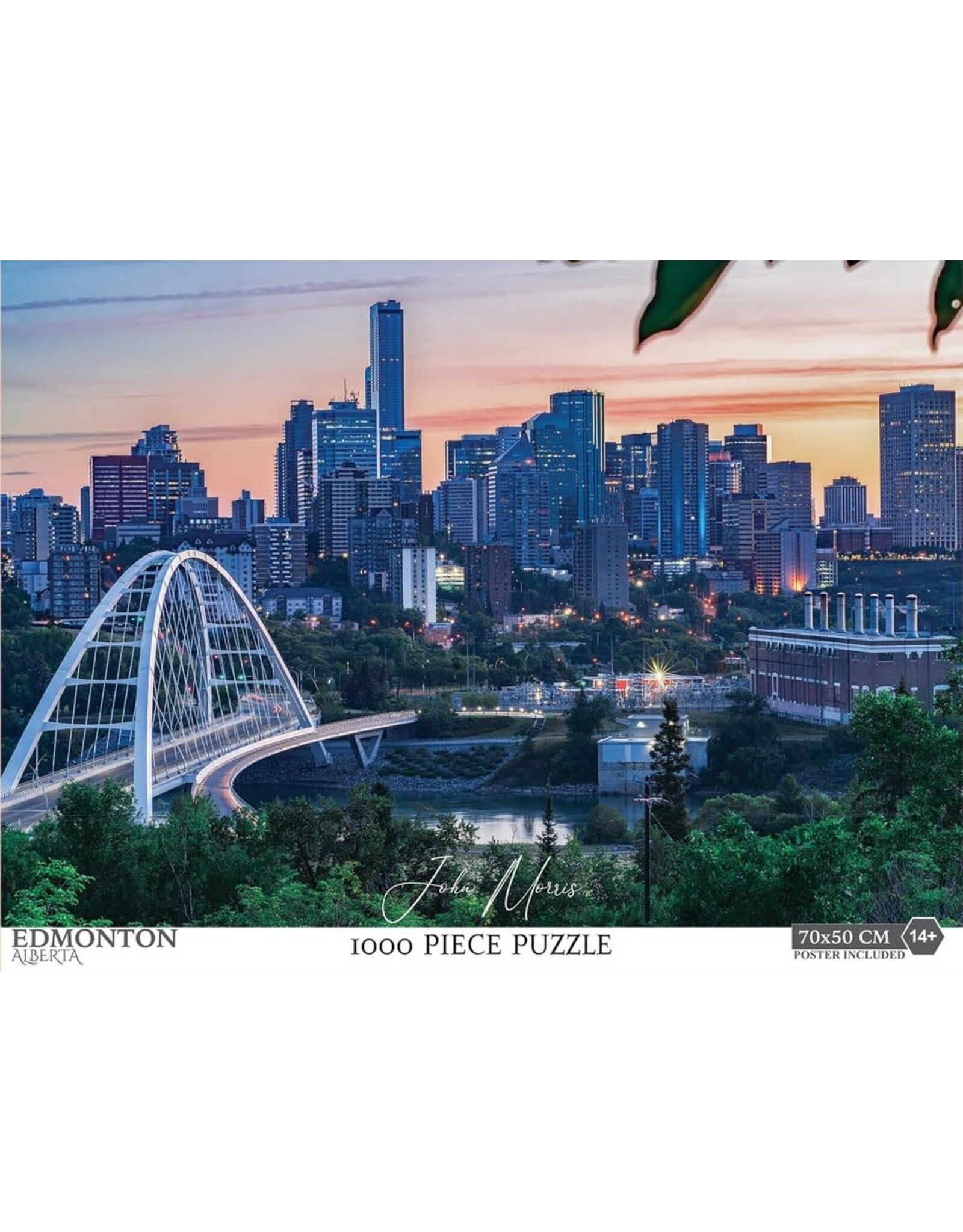 Edmonton, Alberta Puzzle 1000pc