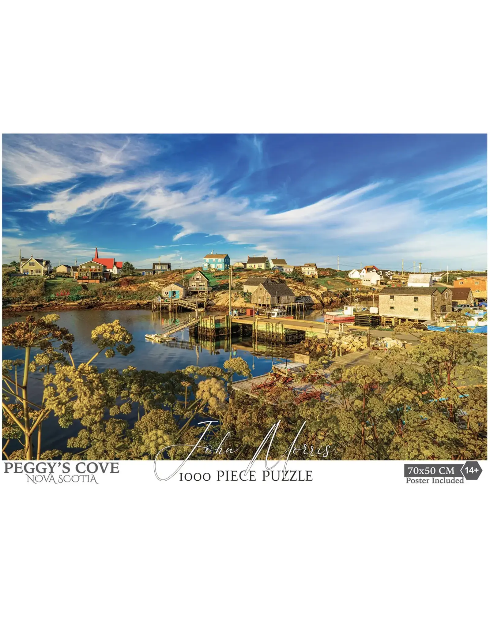 Peggy's Cove Harbour Puzzle 1000pc