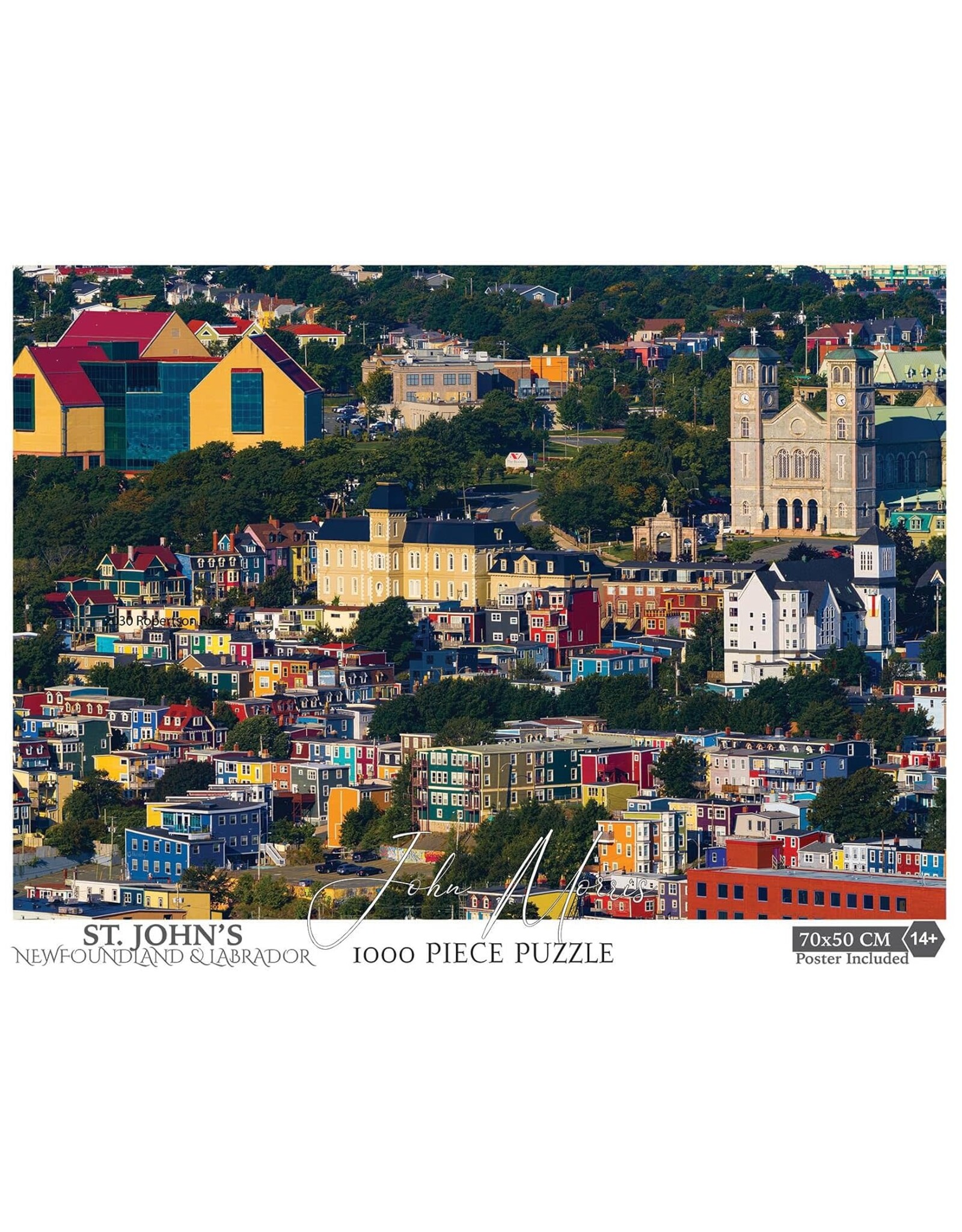 St. John's Newfoundland & Labrador Puzzle 1000pc
