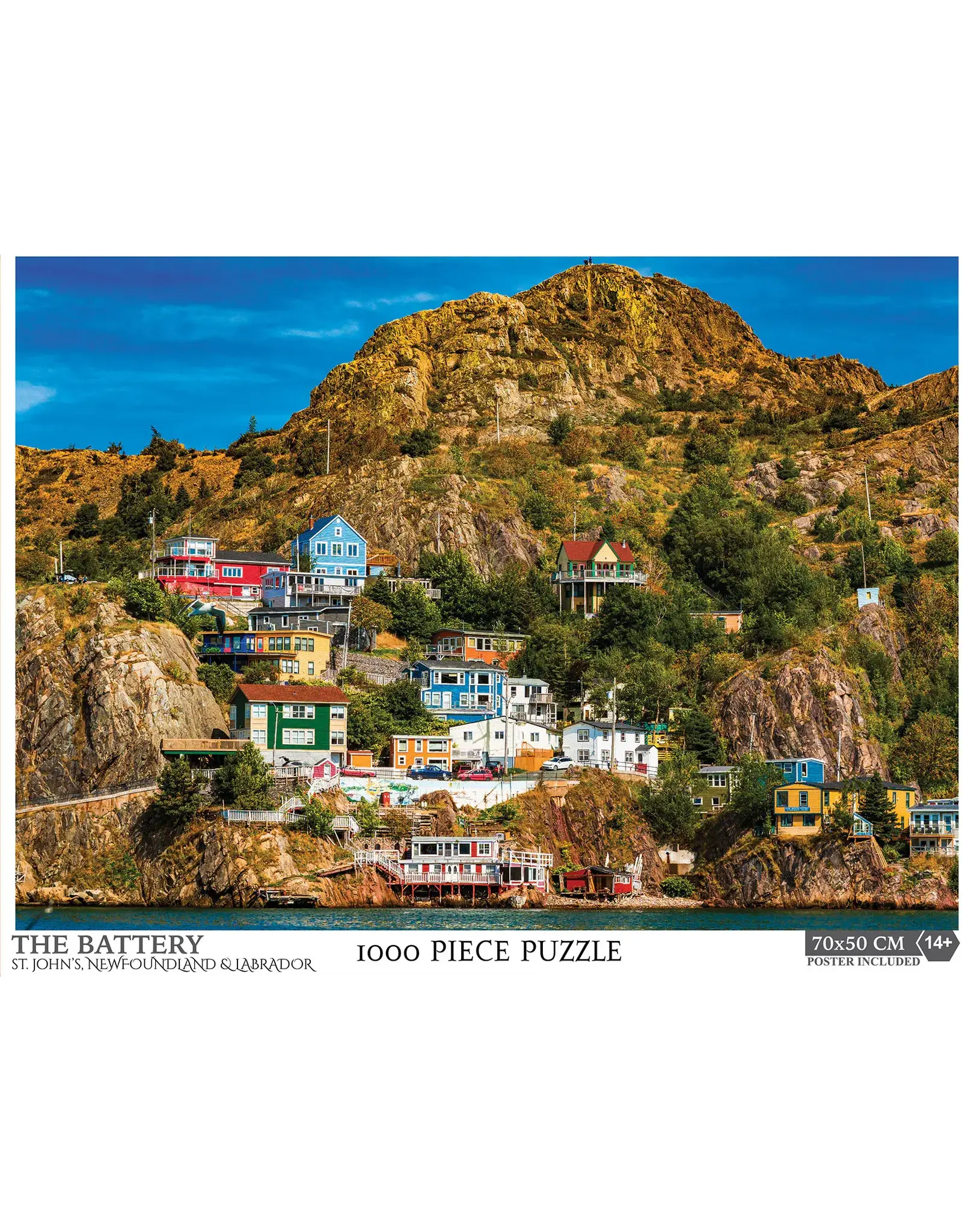 The Battery, St. John's Newfoundland & Labrador Puzzle 1000pc