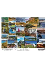 Cape Breton, Nova Scotia Collage Puzzle 1000pc