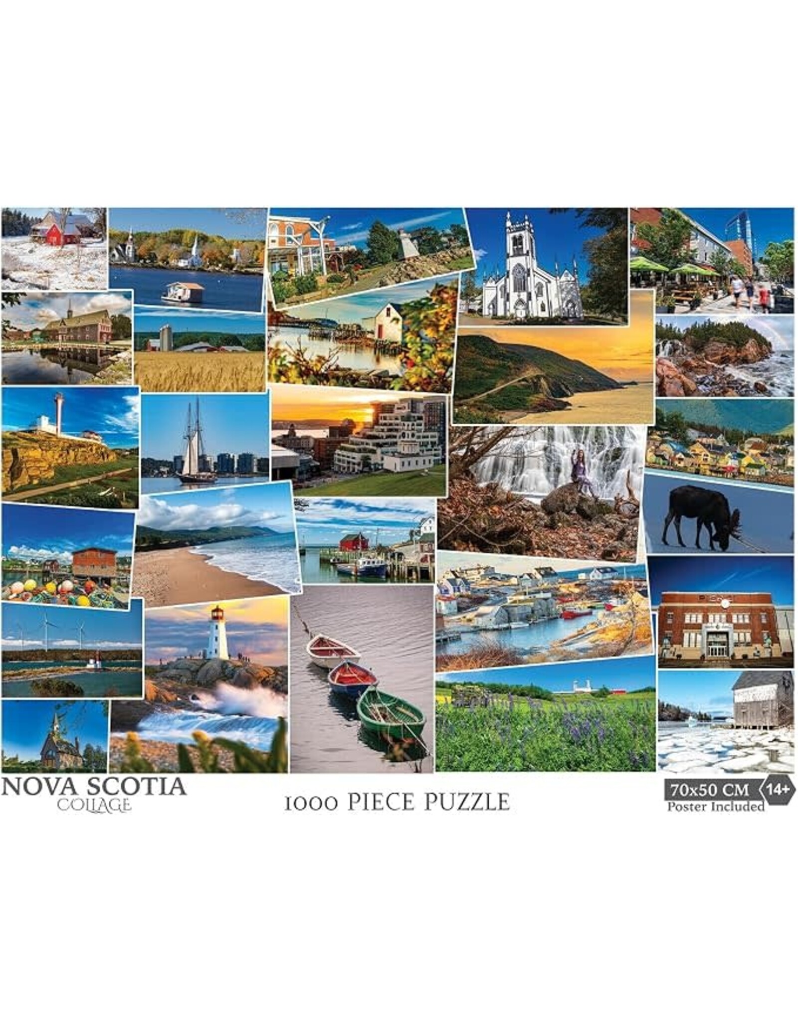 Nova Scotia Collage Puzzle 1000pc