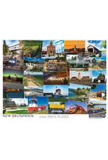 New Brunswick Collage Puzzle 1000pc