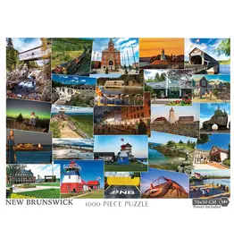 New Brunswick Collage Puzzle 1000pc