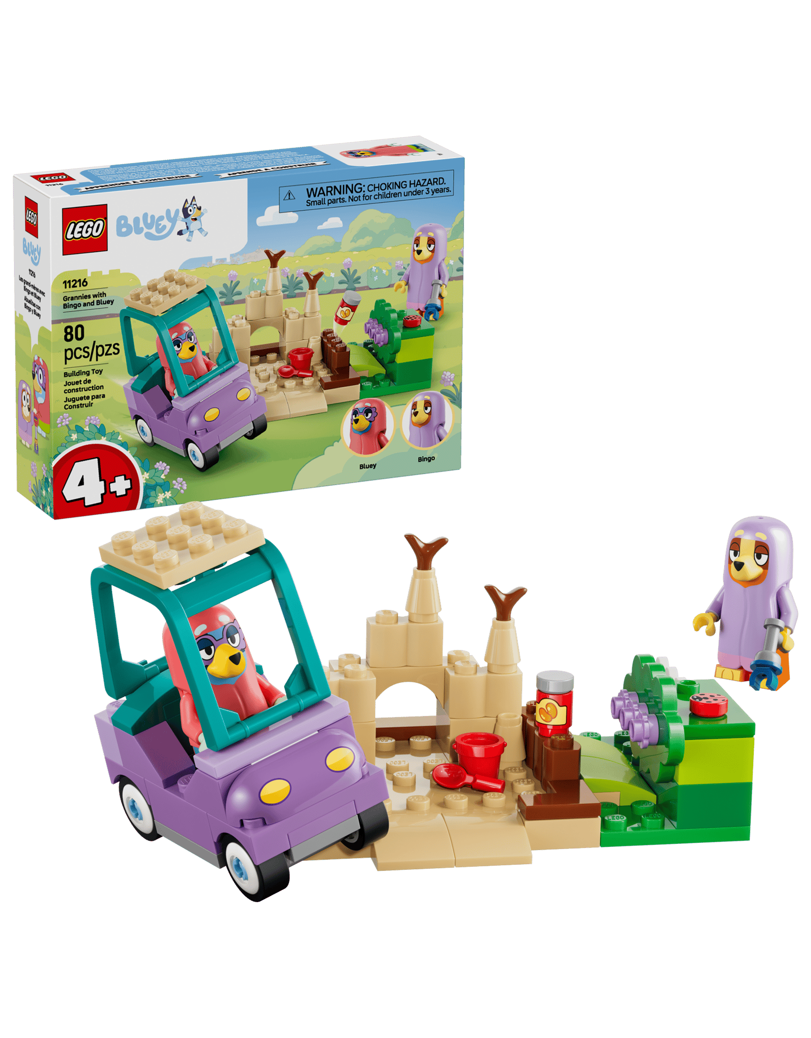 Lego Grannies with Bingo and Bluey