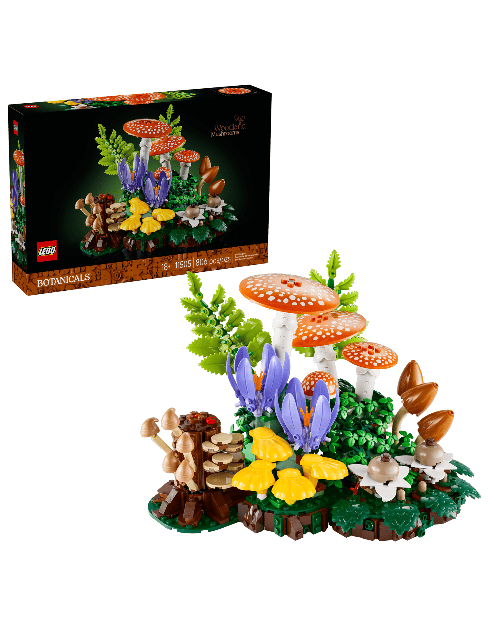 Lego Woodland Mushrooms