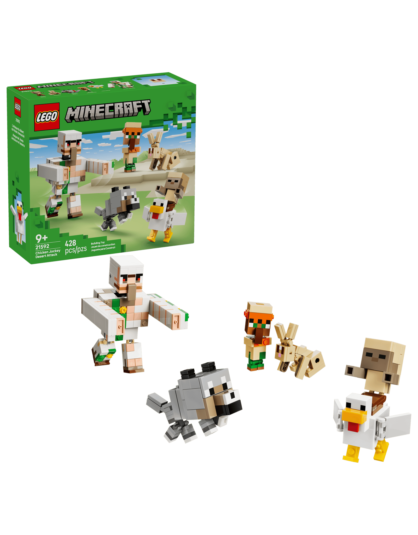 Lego Chicken Jockey Desert Attack