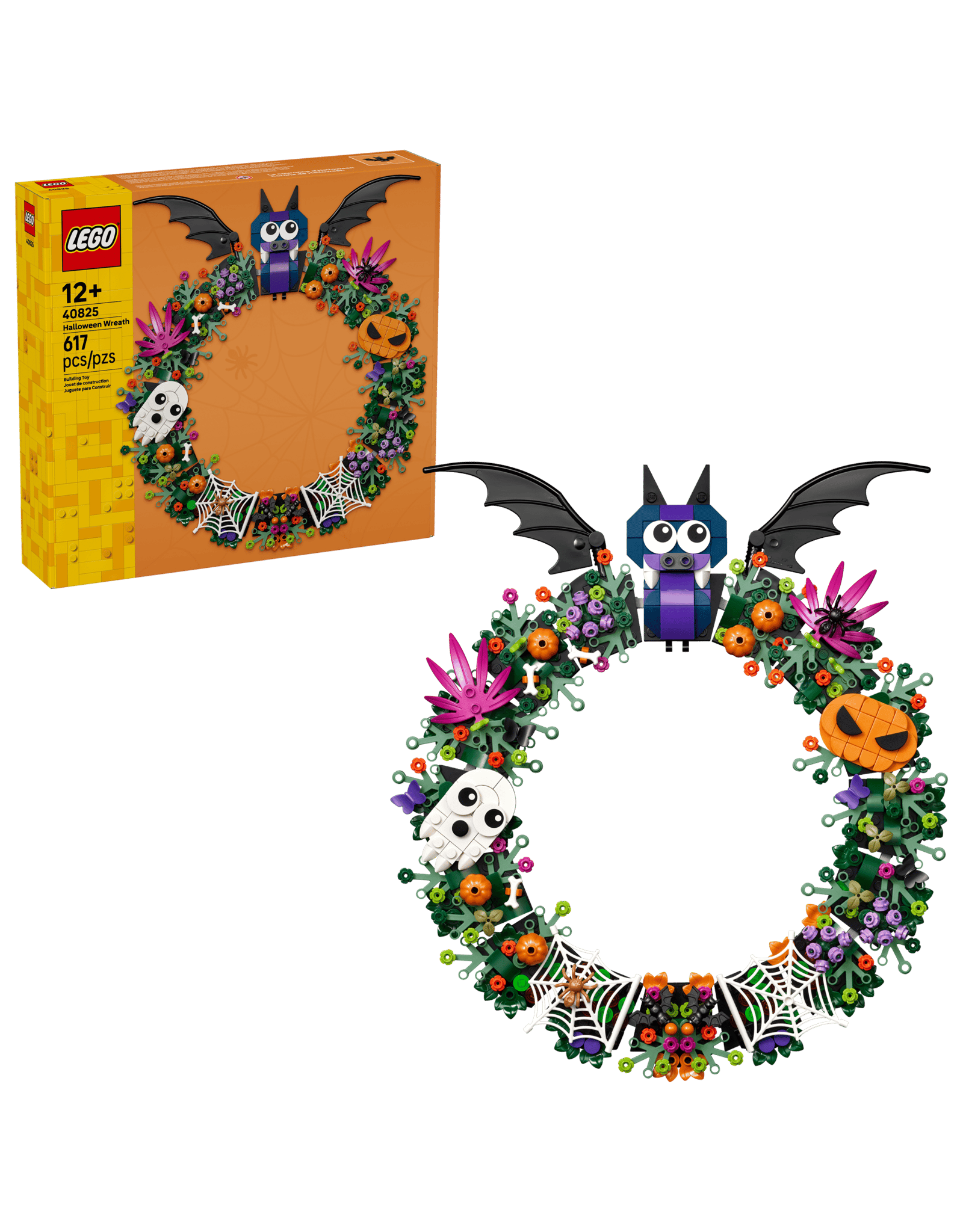 Lego Halloween Wreath