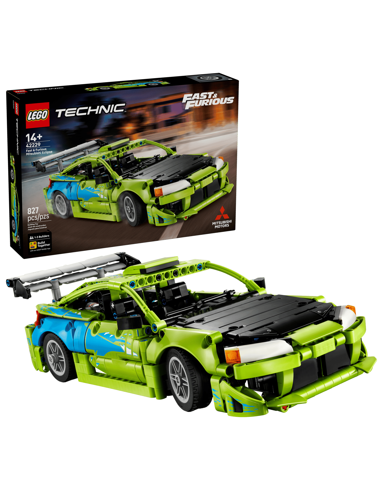 Lego Fast and Furious Mitsubishi Eclipse Car