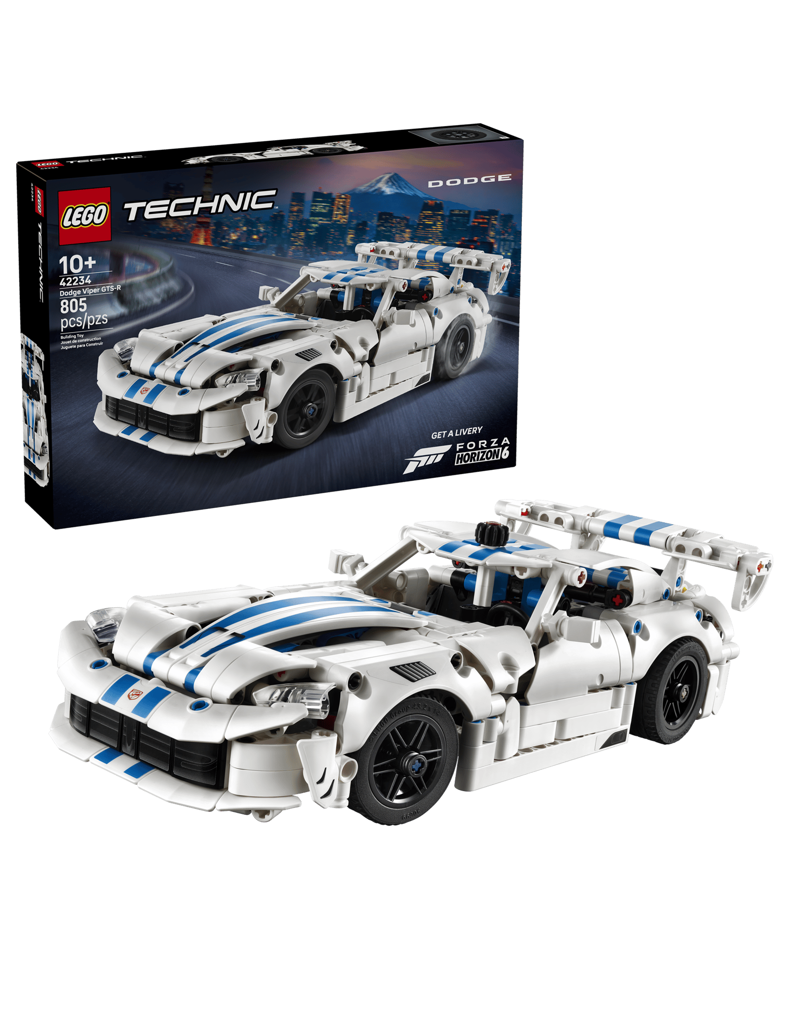 Lego Dodge Viper GTS-R Sports Car