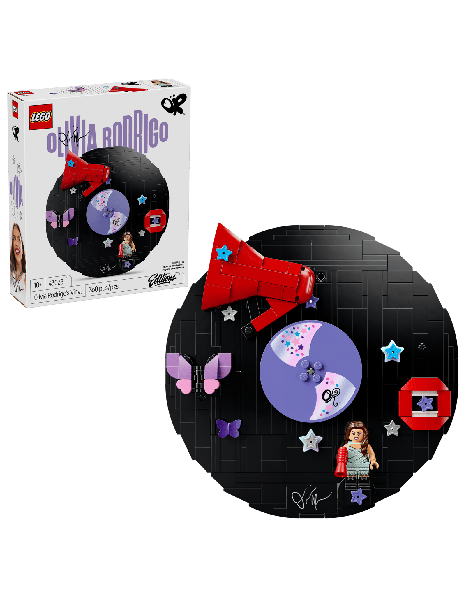 Lego Olivia Rodrigo's Vinyl