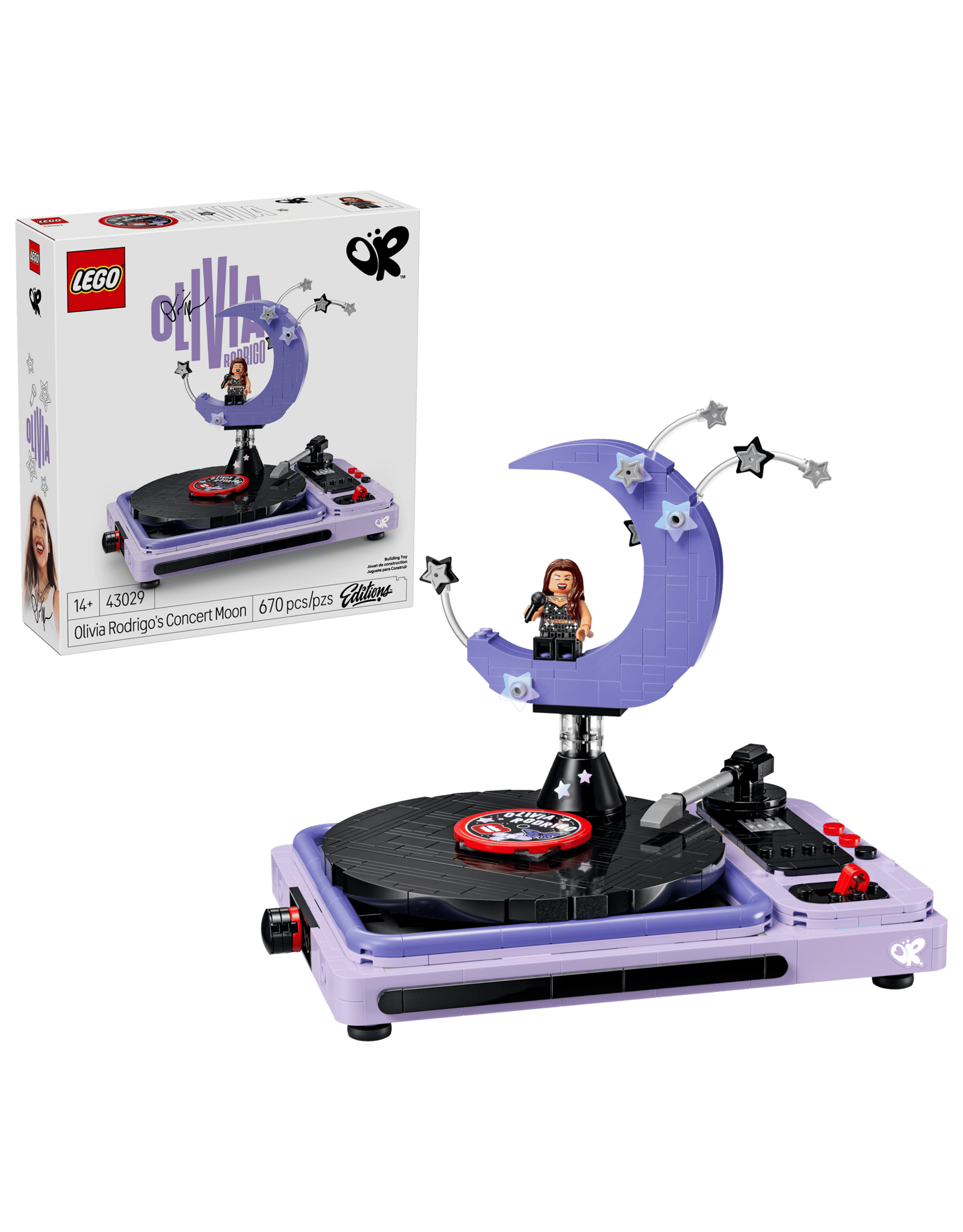 Lego Olivia Rodrigo's Concert Moon