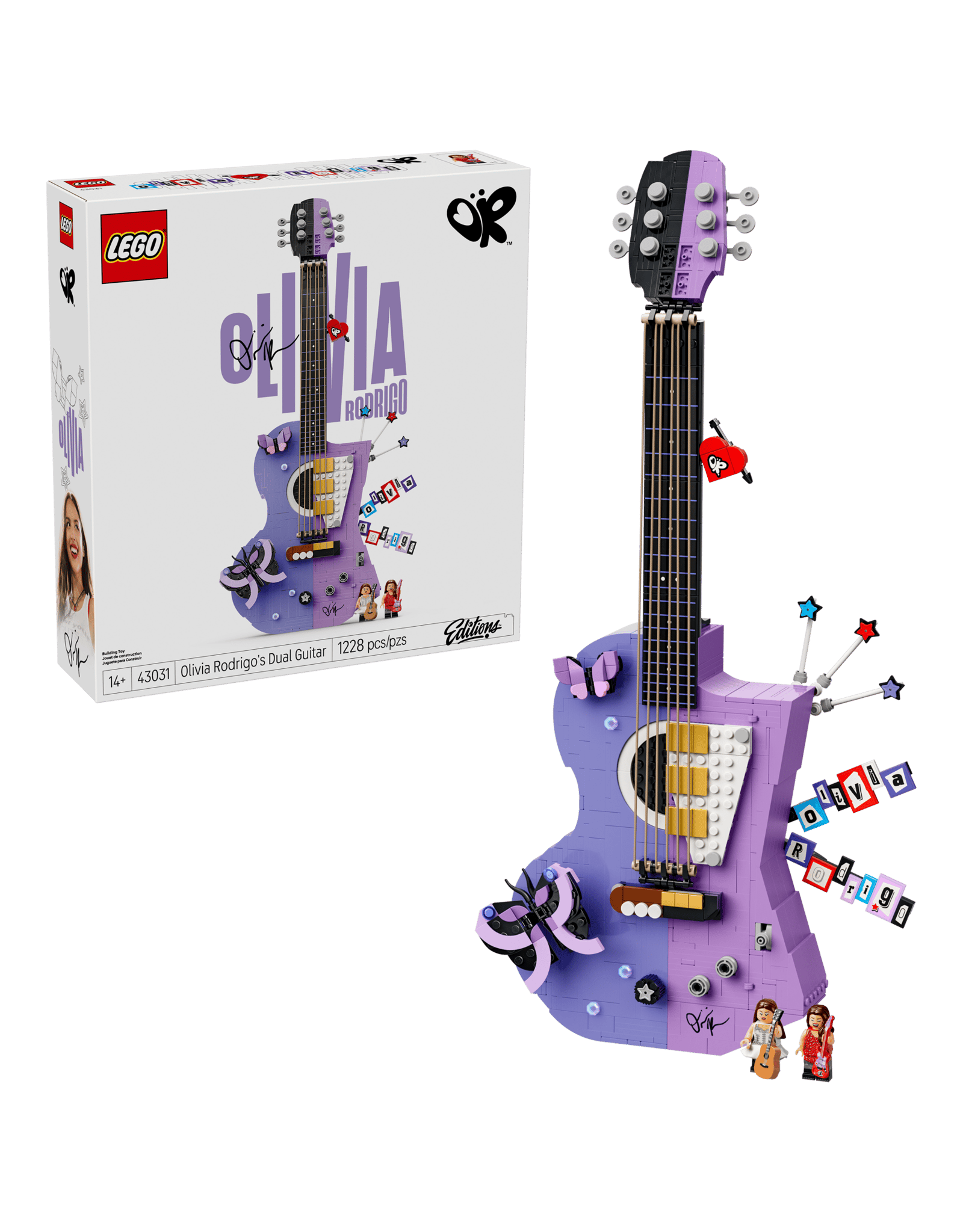 Lego Olivia Rodrigo's Dual Guitar
