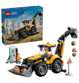 Lego Yellow Backhoe Loader