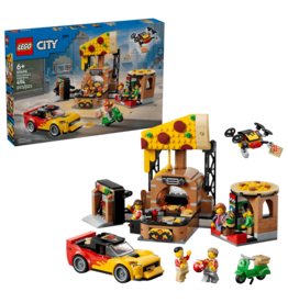 Lego Pizza Delivery Experience with Vehicles