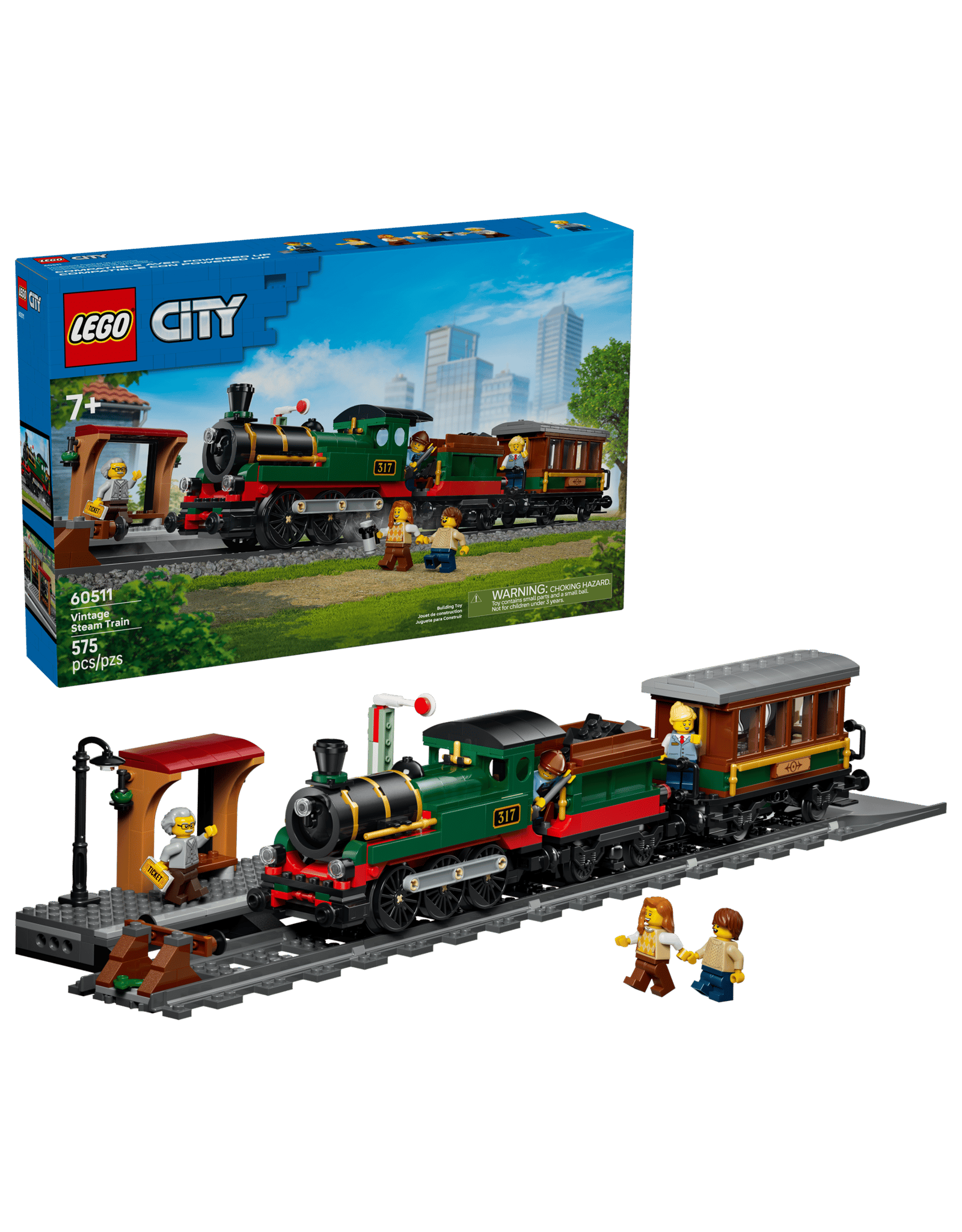 Lego Vintage Steam Train