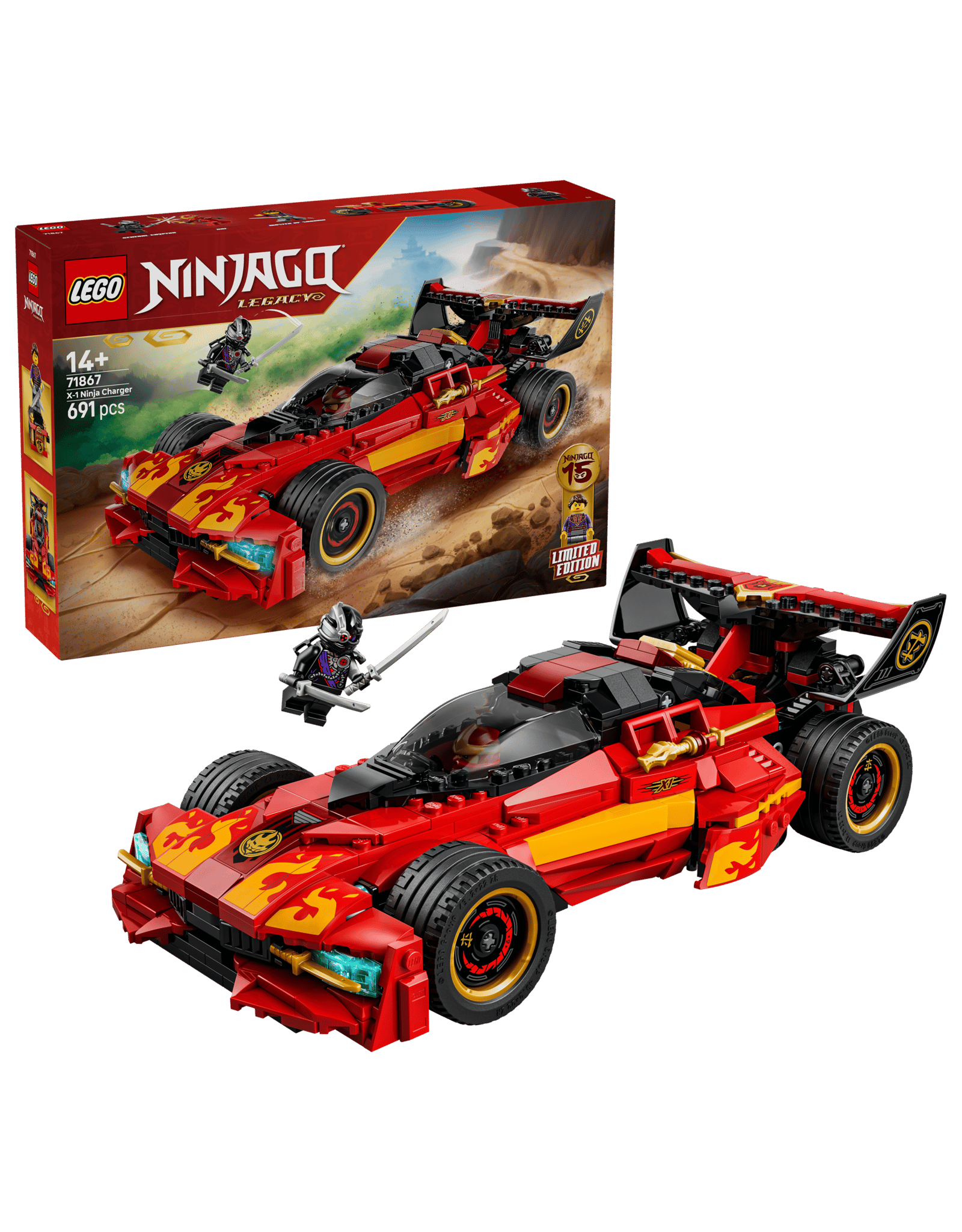 Lego X-1 Ninja Charger 15th Anniversary