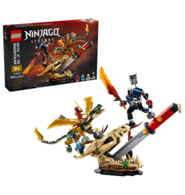 Lego Battle at the Dragon's Blade