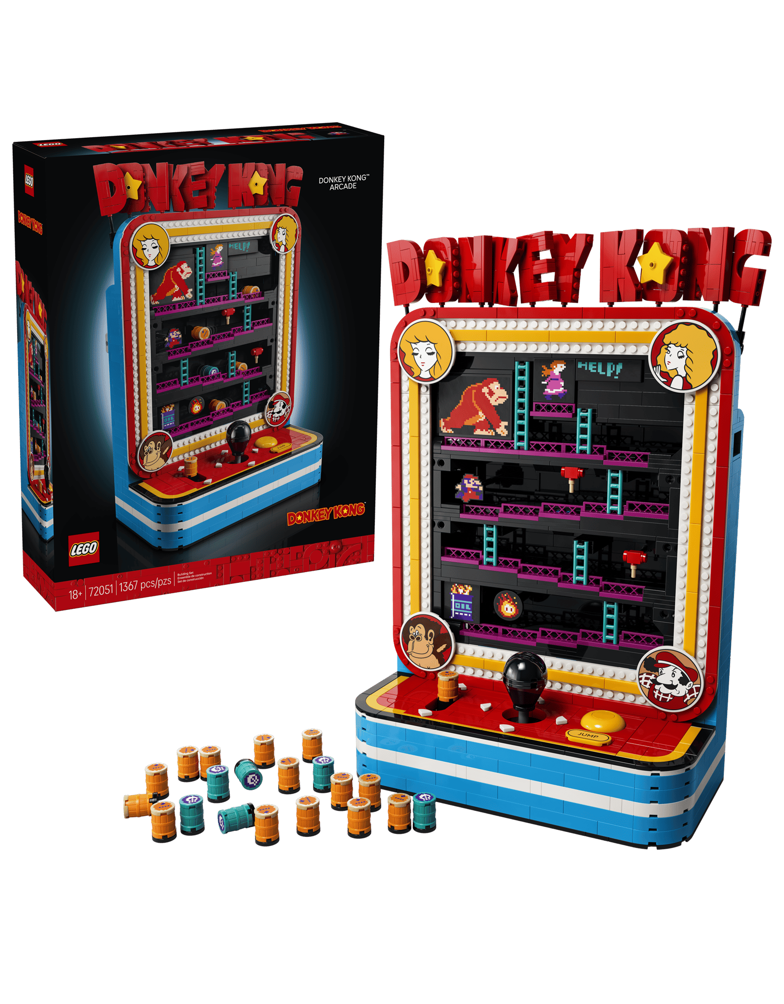 Lego Donkey Kong Arcade
