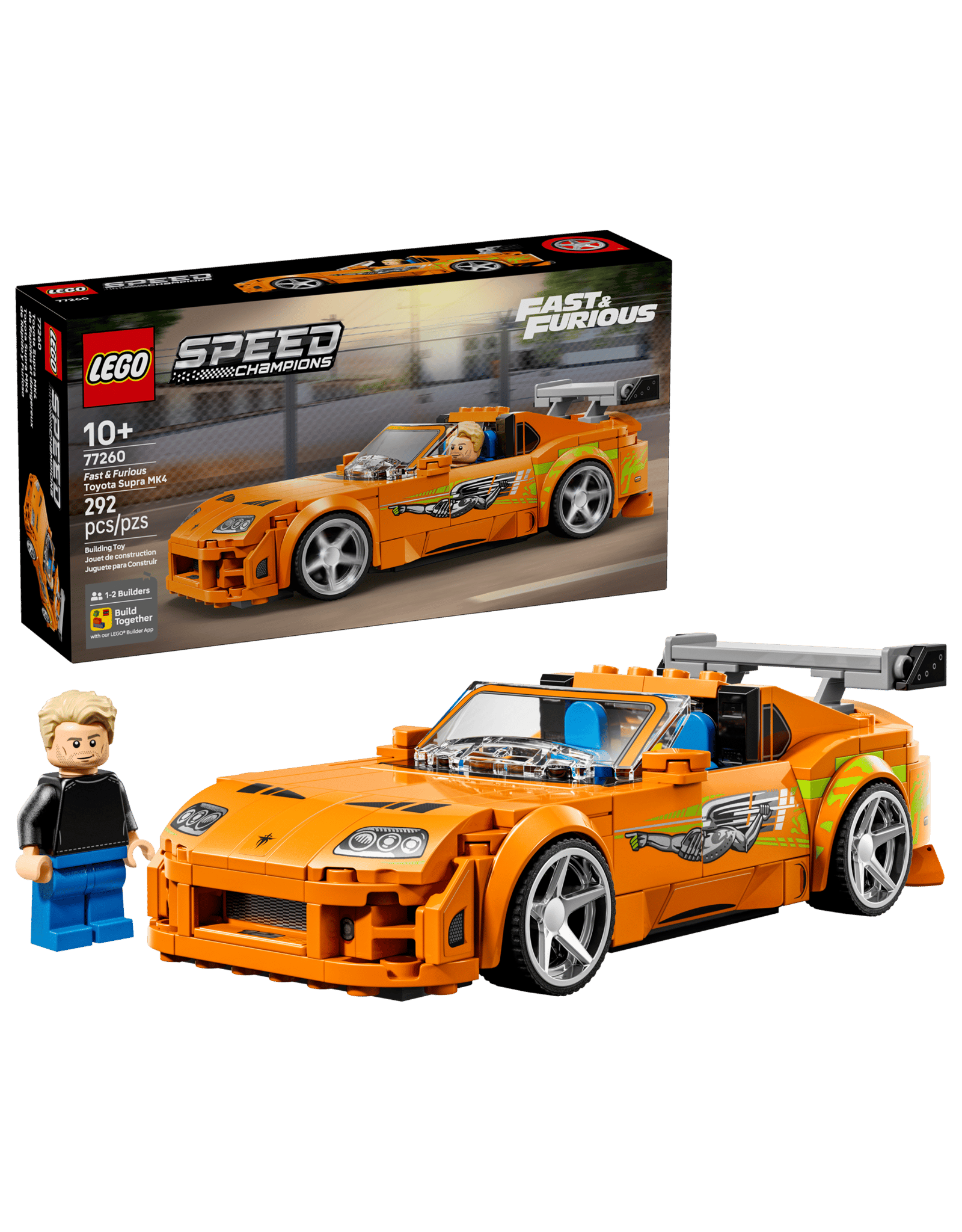 Lego The Fast and The Furious Toyota Supra MK4