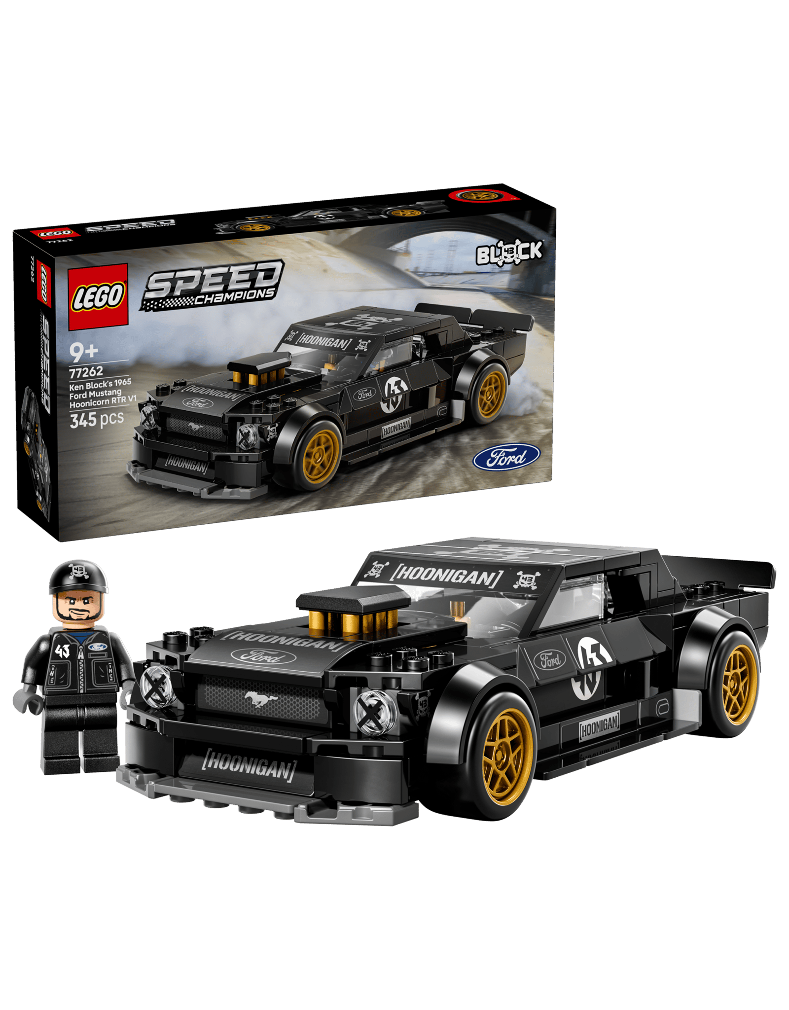 Lego Ken Block's '65 Ford Mustang Hoonicorn V1