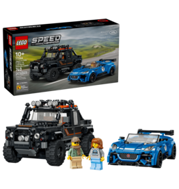 Lego Jaguar Project 7 & Land Rover Defender