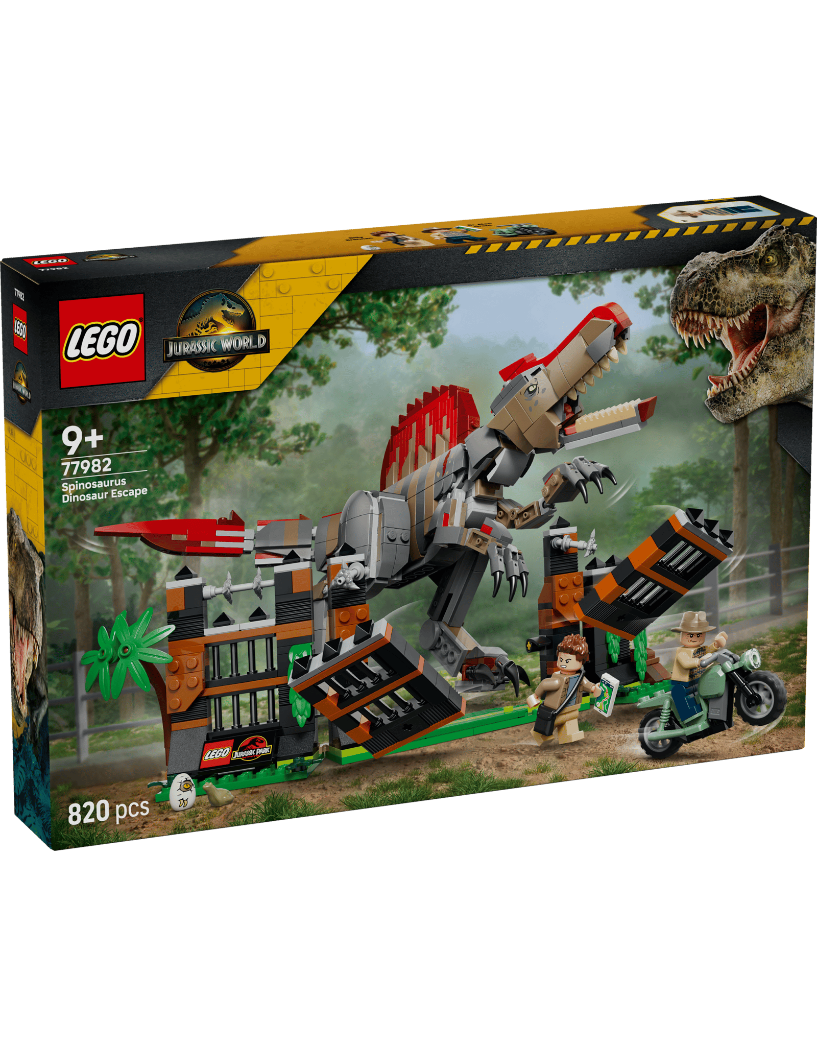 Lego Spinosaurus Dinosaur Escape