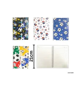 Soccer Notebook Assorted