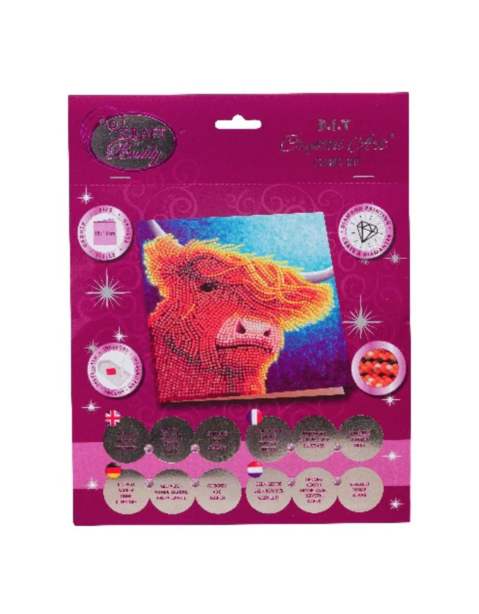 D.I.Y Crystal Art Kit Crystal Art Card Kit - Gentle Soul