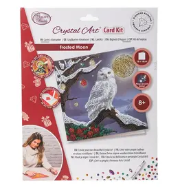 D.I.Y Crystal Art Kit Crystal Art Card Kit: Frosted Moon