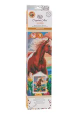 D.I.Y Crystal Art Kit Crystal Art Scroll Kit: Majestic Horse
