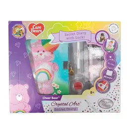 D.I.Y Crystal Art Kit Crystal Art Secret Diary Kit: Cheer Bear