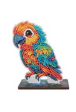 D.I.Y Crystal Art Kit Crytal Art Buddies Cute Animals: Parrot