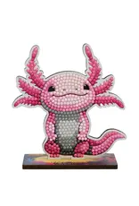 D.I.Y Crystal Art Kit Crystal Art Buddies Cute Animals: Axolotl