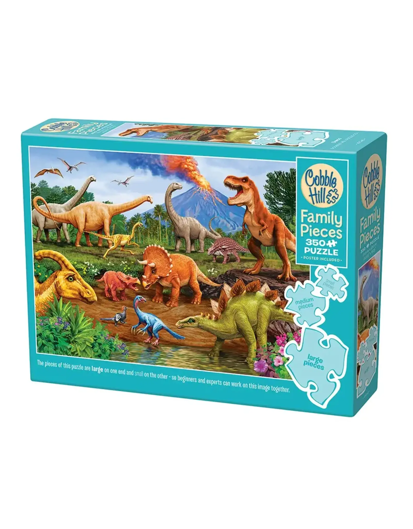 Cobble Hill Dinos 350pc Family Puzzle