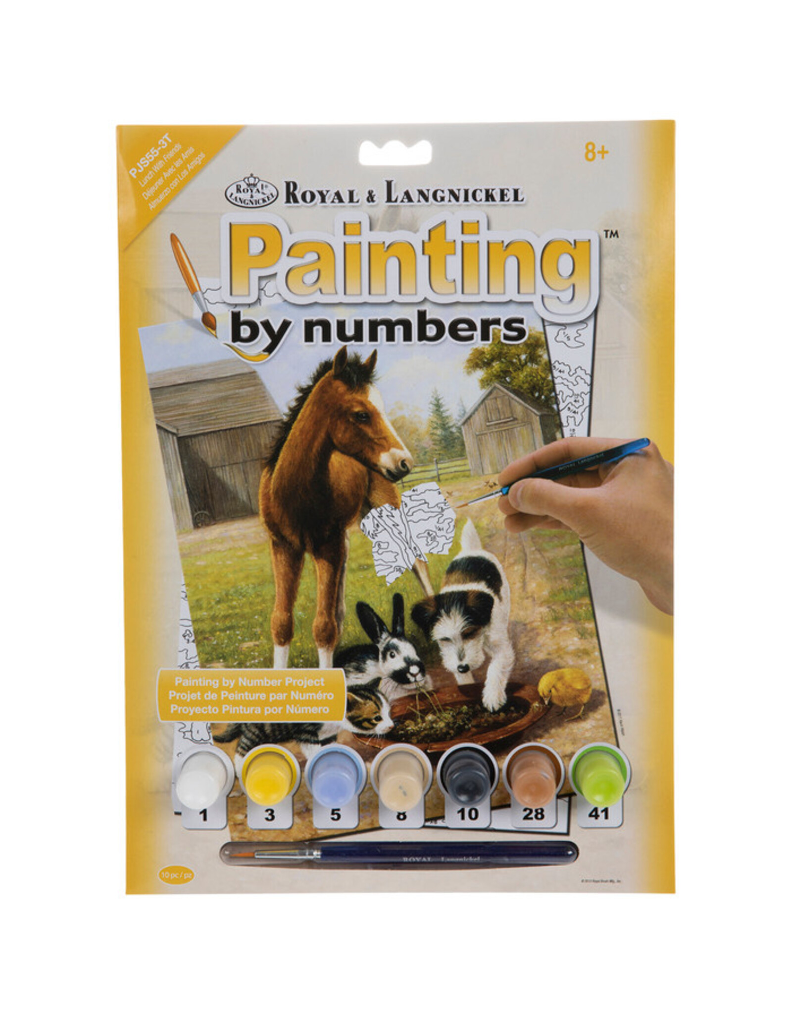 Royal & Langnickel Paint by Number: Lunch With Friends