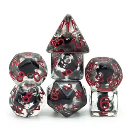 Bloodmoon Bat Resin Dice Set