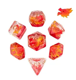 Dragon's Breath Resin Dice Set