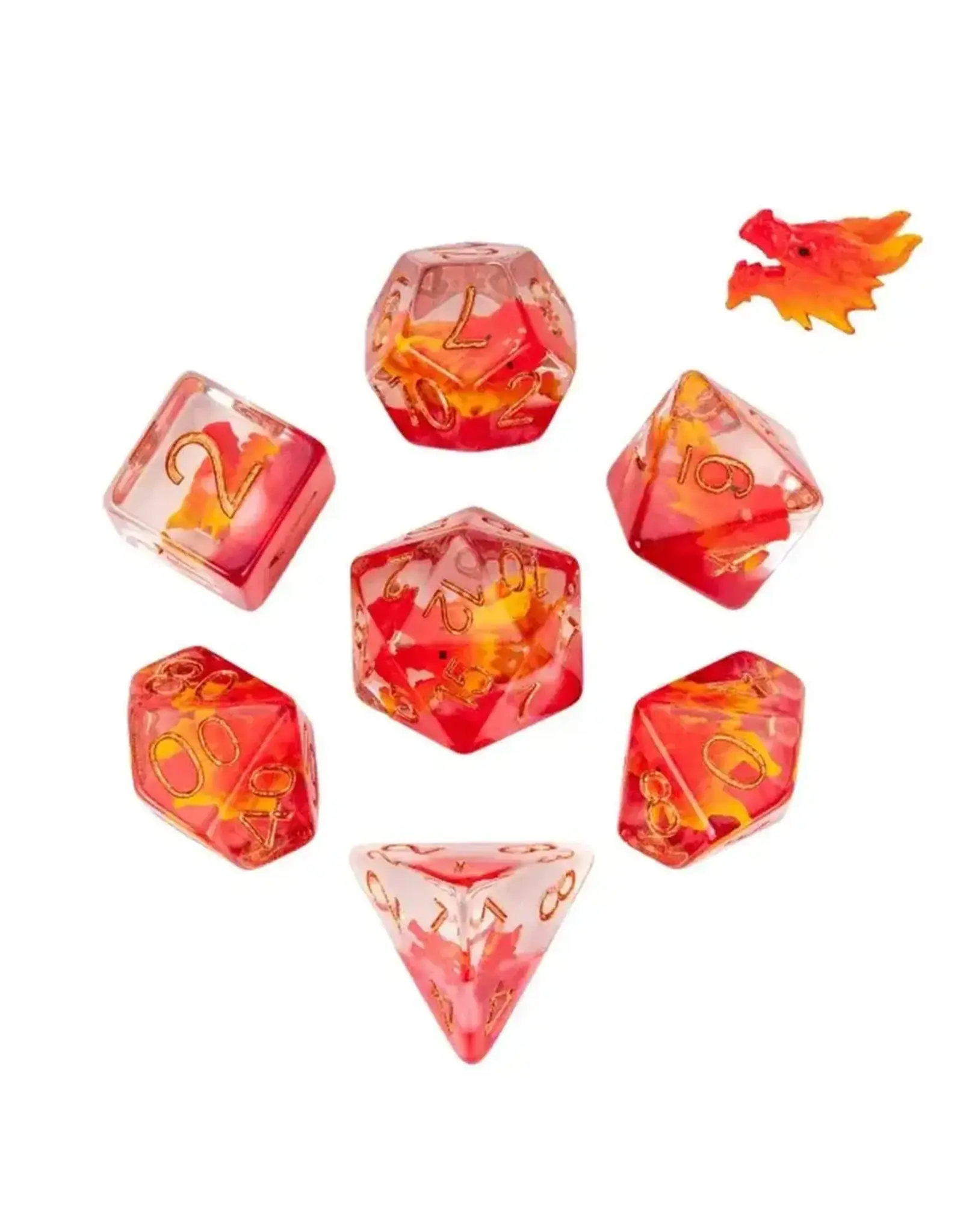 Dragon's Breath Resin Dice Set