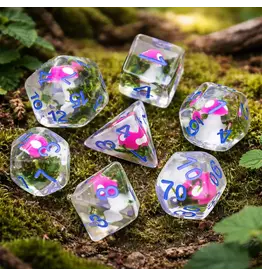 Mushroom Resin Dice Set