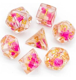 Rosethorn Flower Resin Dice Set
